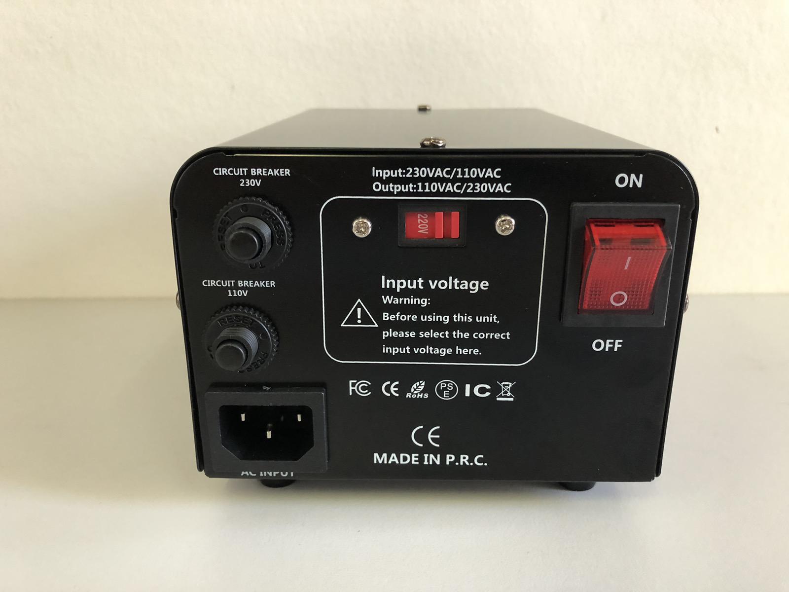 Перетворювач напруги Lvyuan 110/220 V (VTEU-800) - фото 4