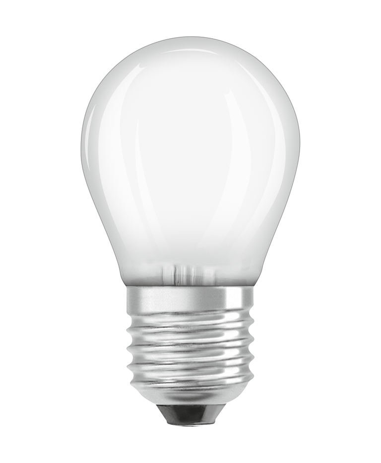 Лампа Osram LED RETROFIT CLASSIC P груша 4,8W 220V 470lm 2700K E27 DIM 45x77 мм (4058075436909)
