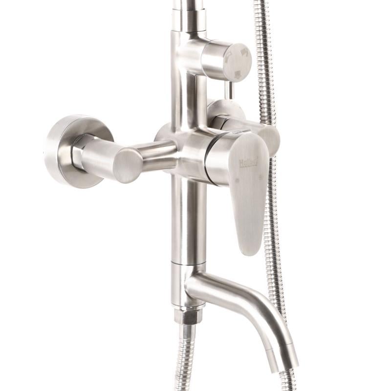 Душевая система Haiba DAX-009-J из нержавеющей стали с смесителем (HB2791) Душевая система Haiba DAX-009-J из нержавеющей стали с смесителем (HB2791)
