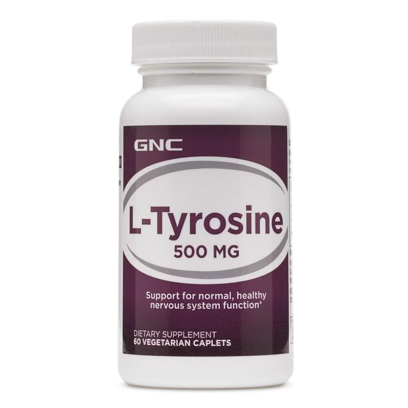 Аминокислота GNC L-Tyrosine 500 60 каплет (1422)