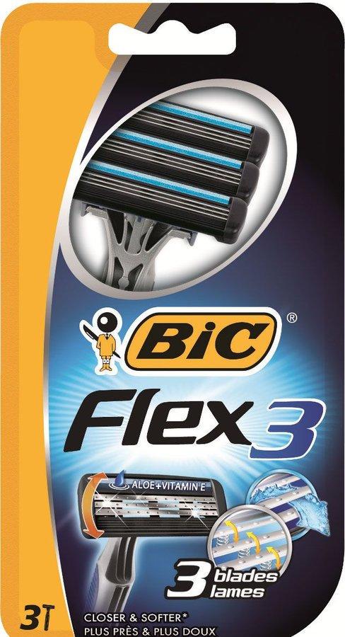 Бритва для гоління одноразова BIC Flex 3 Classic 1 шт. (3086123242517)