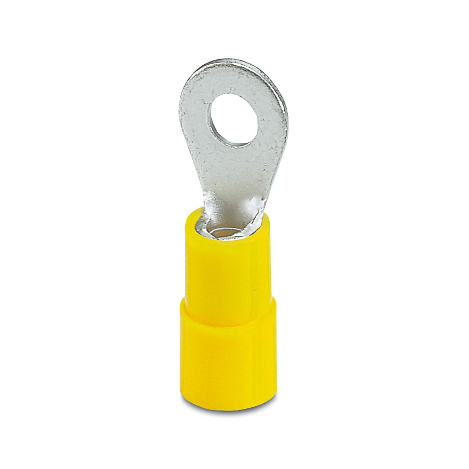 Наконечник кабельный кольцевой Phoenix Contact C-RCI 6/M4 4-6 мм² М4 Желтый (3240027)
