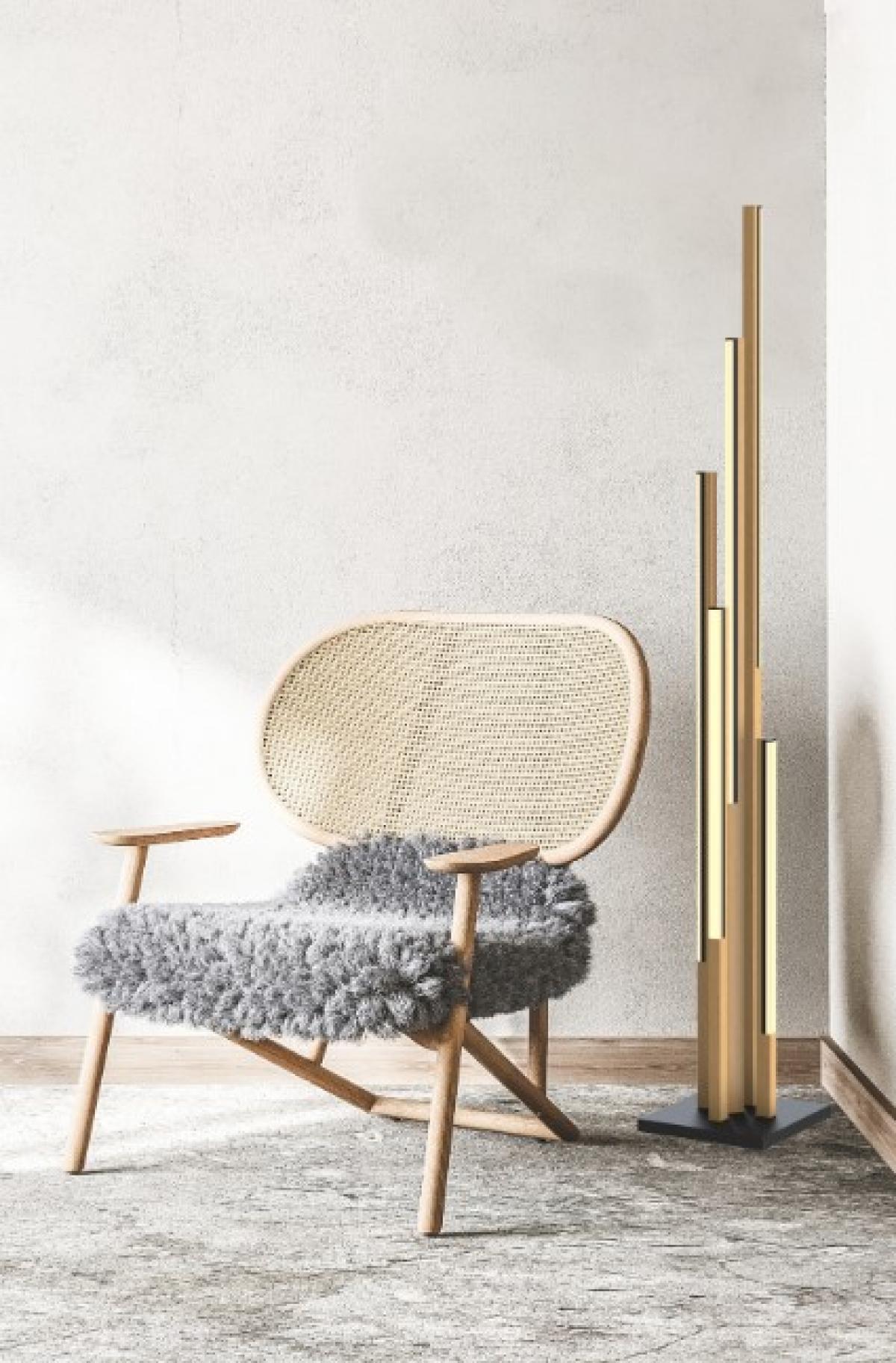 Торшер Zuma Line ELIOT (ML4980-5-3BMT) - фото 2 Торшер Zuma Line ELIOT (ML4980-5-3BMT) - фото 2