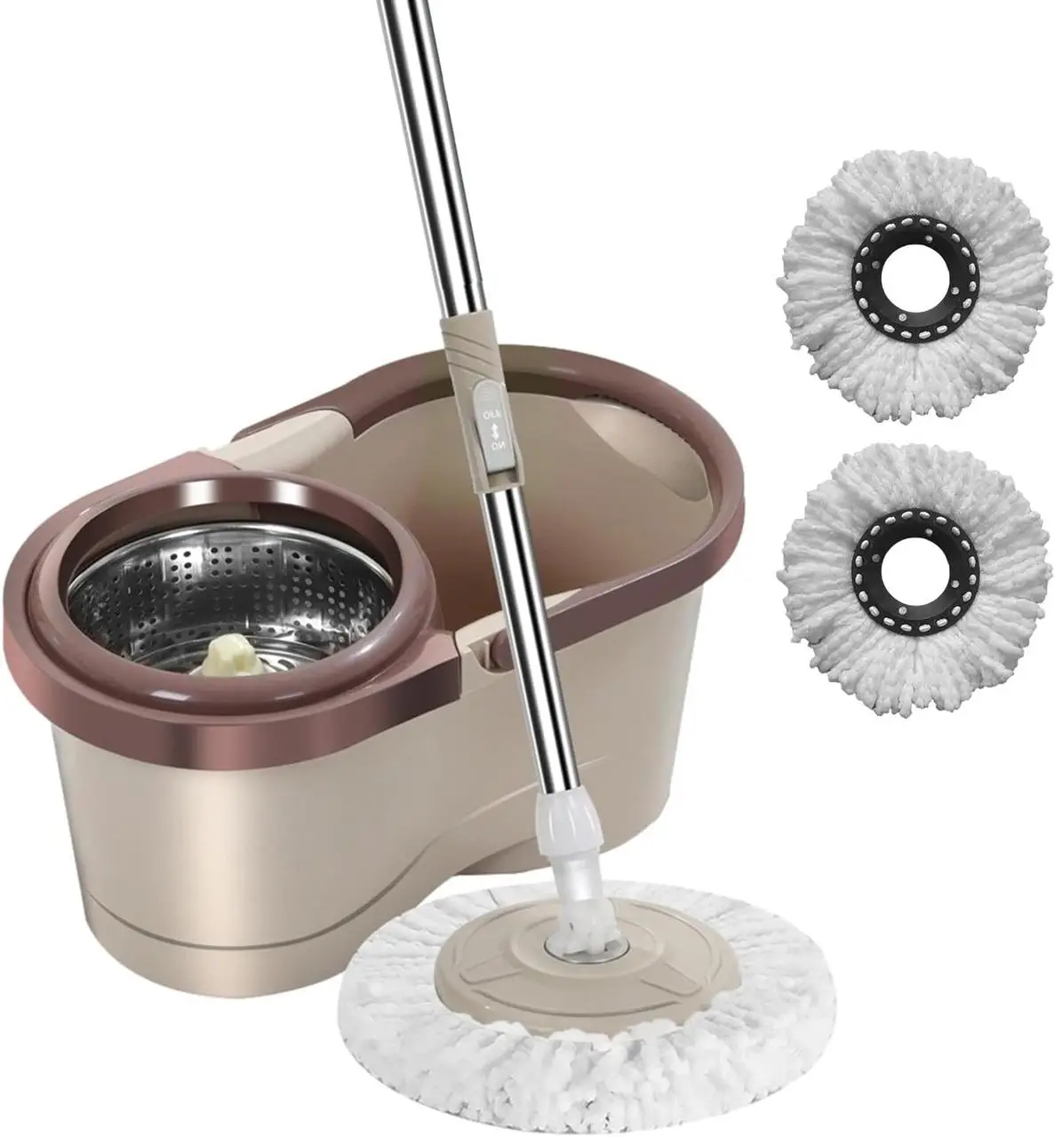 Швабра с ведром барсетка Rotating Mop 360 с центрифугой 10 л (36850851)