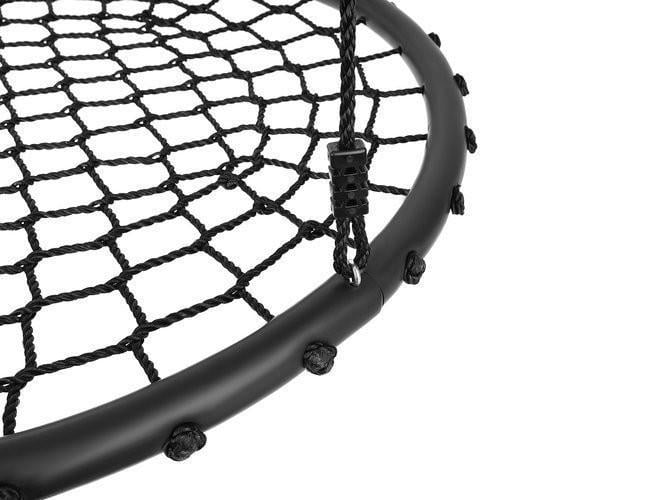 Кресло-качели гнездо MALATEC HB9966 подвесное плетеное садовое 100 см Черный (9966) - фото 9 Кресло-качели гнездо MALATEC HB9966 подвесное плетеное садовое 100 см Черный (9966) - фото 9