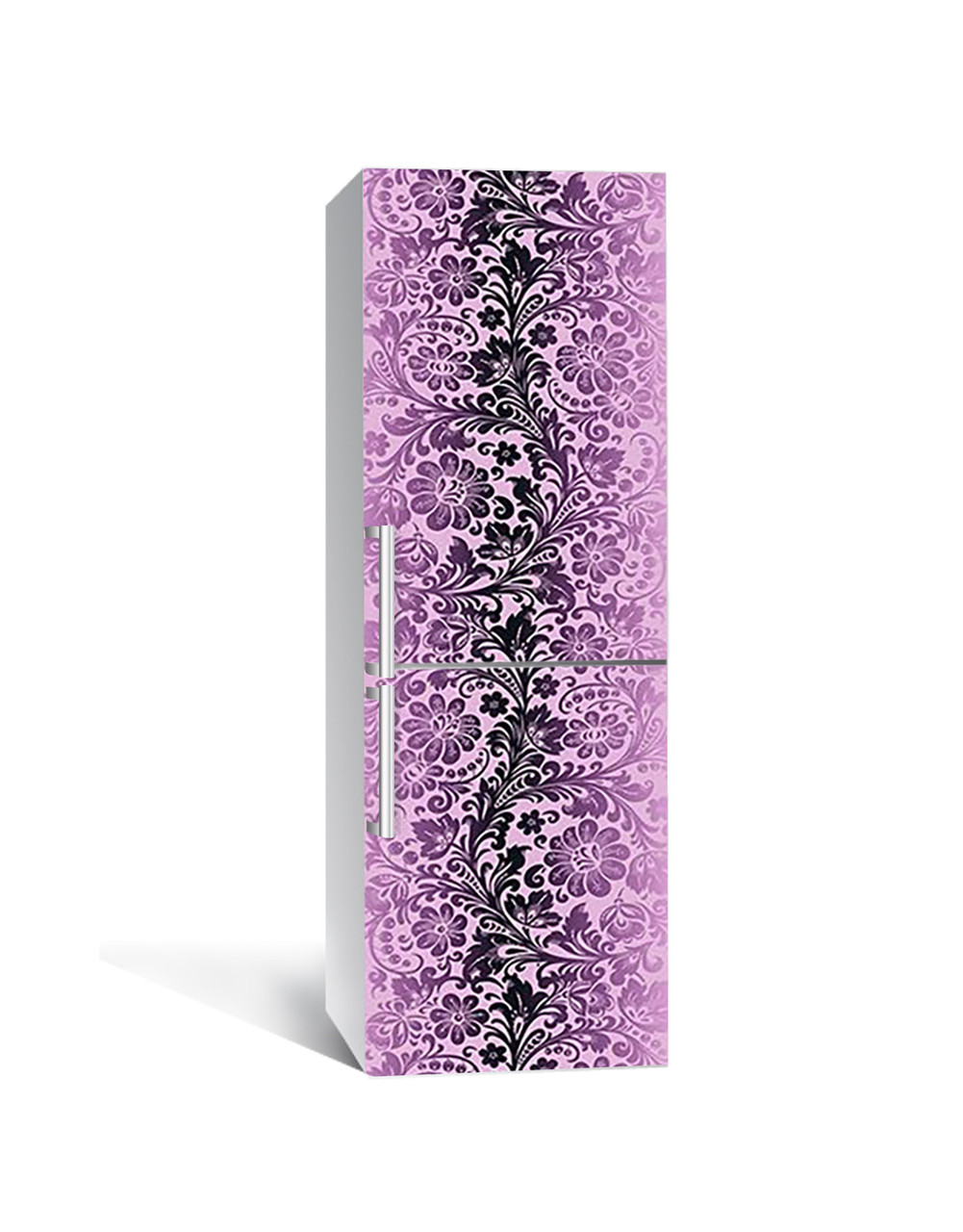 Наклейка 3D на холодильник Zatarga Лиловая хохлома 650х2000 мм (1323454676) Наклейка 3D на холодильник Zatarga Лиловая хохлома 650х2000 мм (1323454676)