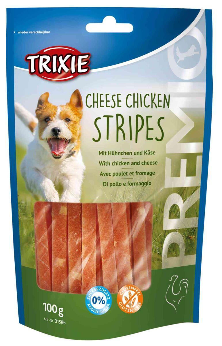 Лакомство для собак Trixie Premio Chicken Cheese Stripes Палочки с курицей и сыром 100 г (1789920286)