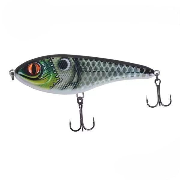 Воблер StormBear JerkBait StBR-1A 120мм-50г-SS цвет #025