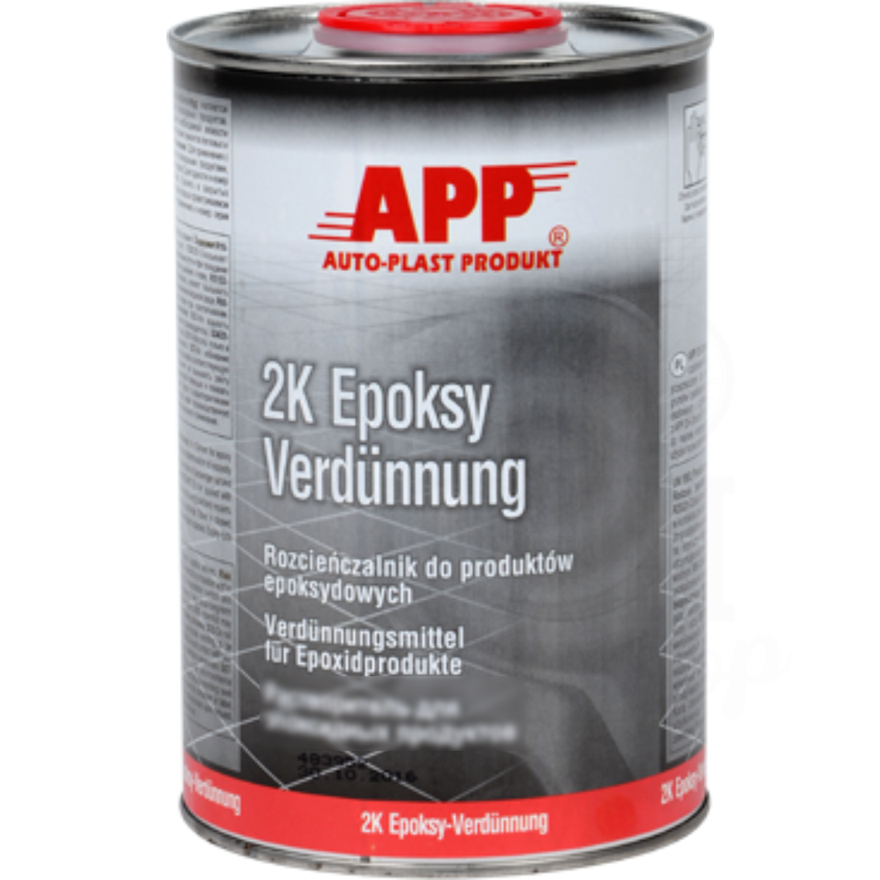 Розчинник для епоксидних продуктів APP 2K Epoksy Verdunnung 1 л Розчинник для епоксидних продуктів APP 2K Epoksy Verdunnung 1 л
