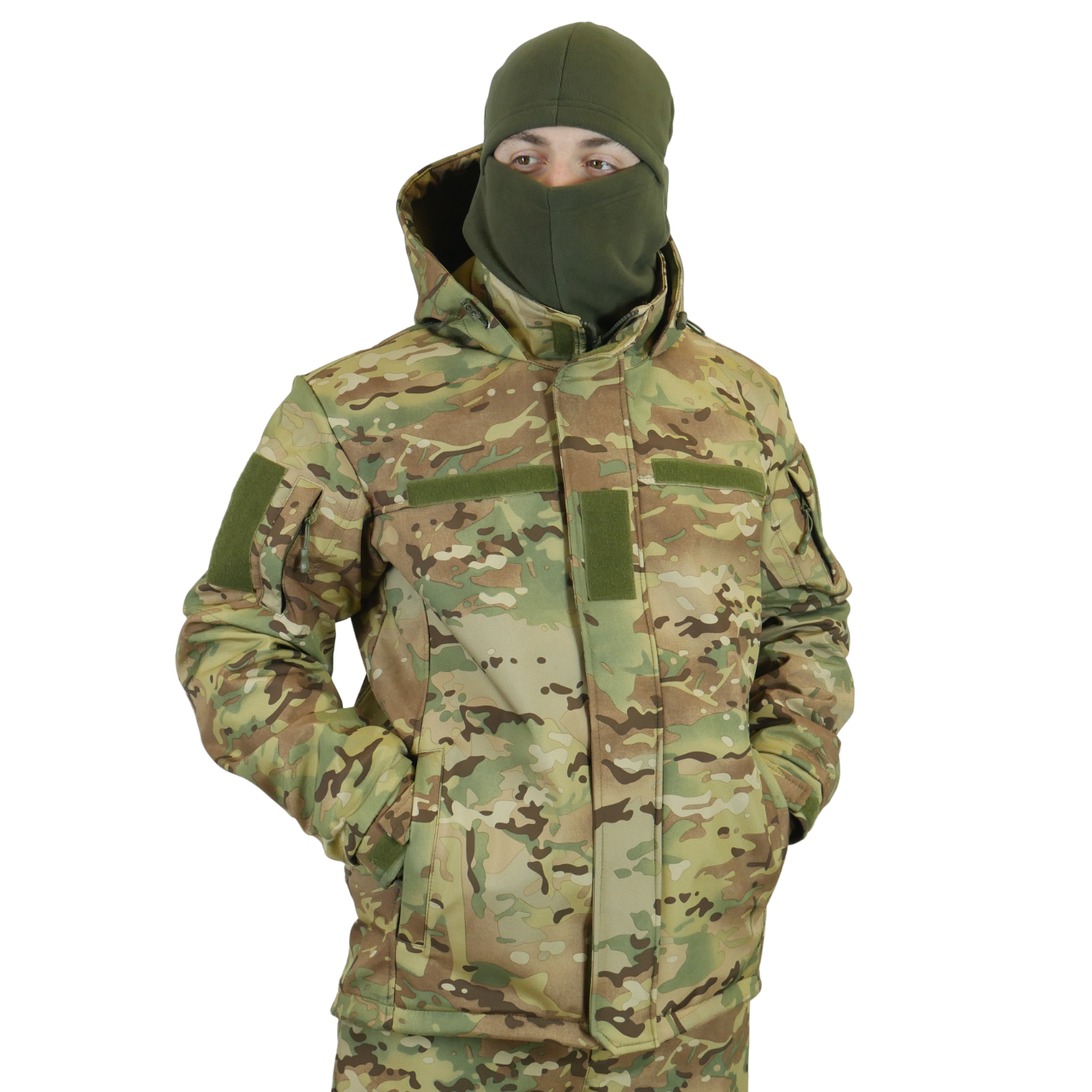 Куртка демісезонна Kiborg Softshell M Multicam