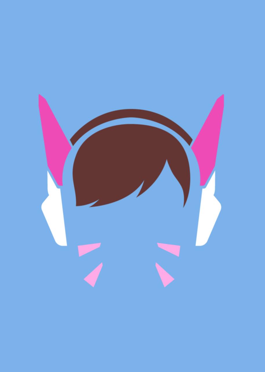 Картина постер Gee! Overwatch Овервотч логотип персонажа 40х60 см OW.09.073