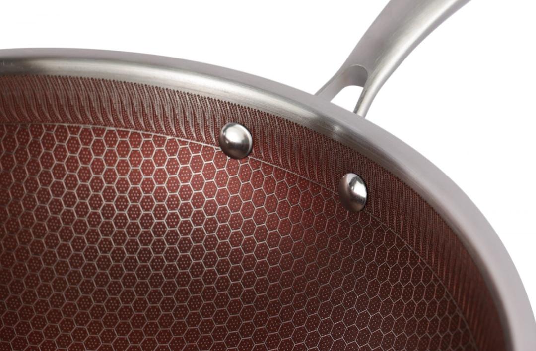 Сковорода-вок з кришкою Edenberg EB-14108 та антипригарним покриттям 28x8,5 см - фото 3 Сковорода-вок з кришкою Edenberg EB-14108 та антипригарним покриттям 28x8,5 см - фото 3