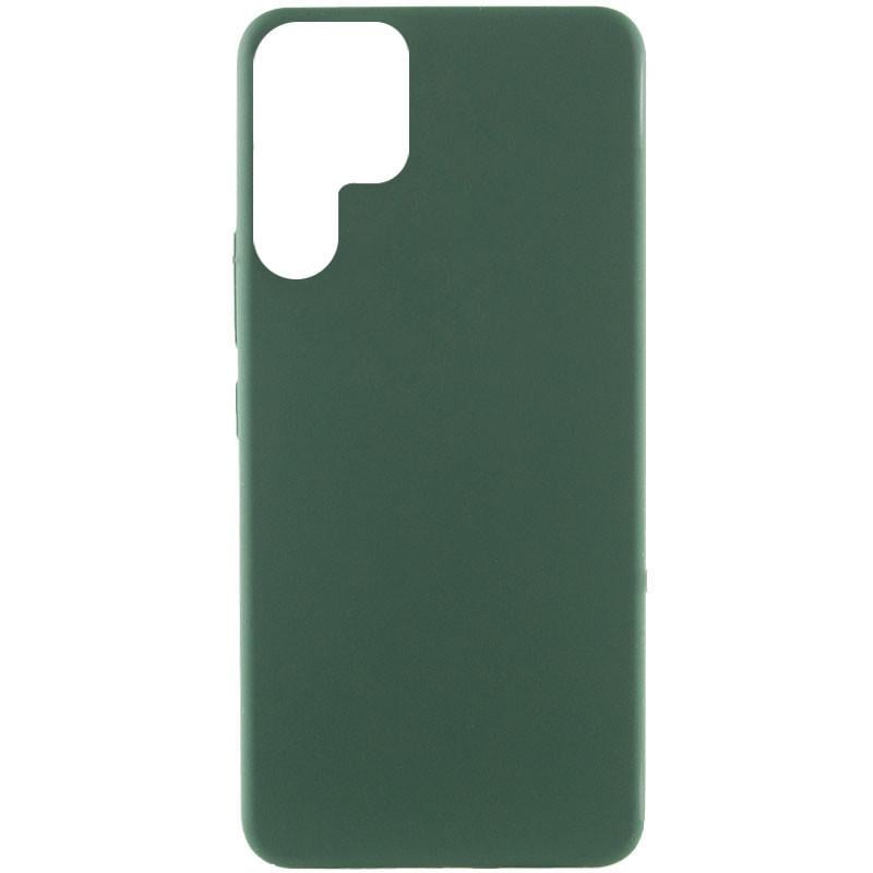 Противоударный чехол Silicone Cover Lakshmi Full Camera (AAA) для Samsung Galaxy S22 Ultra ЗЕЛЕНЫЙ / CYPRUS GREEN