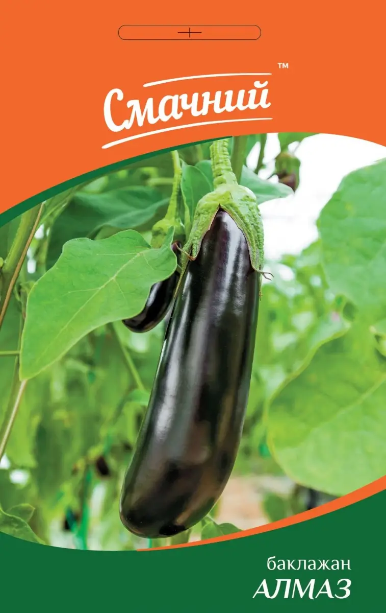 Насіння Смачний Баклажан Алмаз 0,5 г