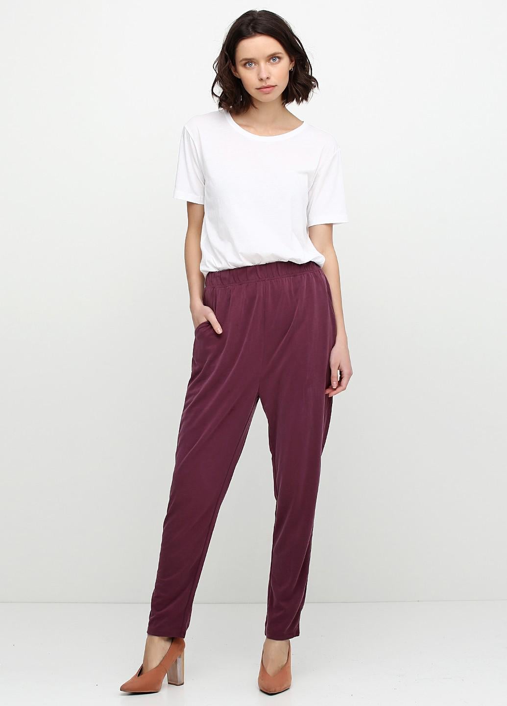Брюки женские Scotch & Soda р.36 Бордовый (27604502b01)