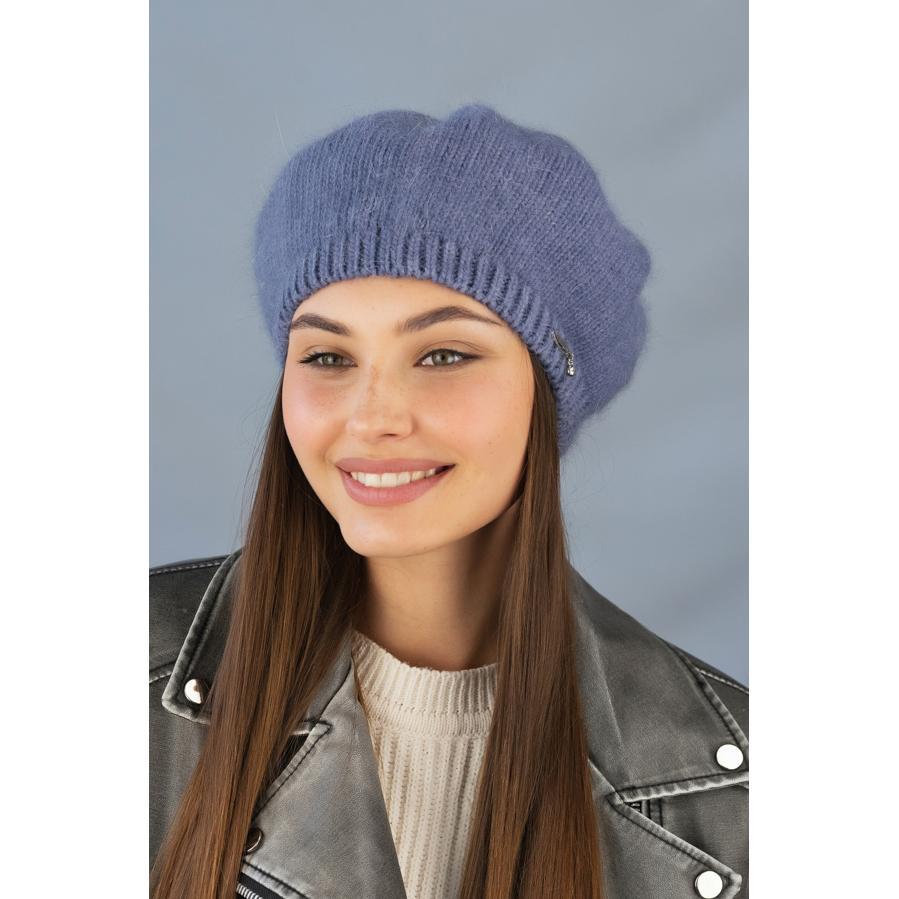 Берет шерстяной женский зимний Braxton 7240 one size Маренго