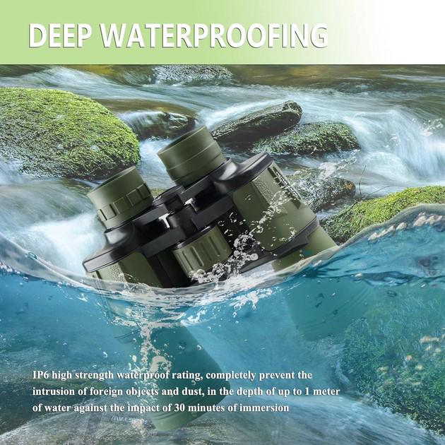 Бинокль 10x50 для охоты и наблюдений с чехлом (27884452) - фото 4 Бинокль 10x50 для охоты и наблюдений с чехлом (27884452) - фото 4