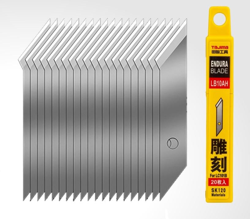 Лезвия сменные Tajima LB10AH для ножа LC101B 10 шт. (1102-0687)