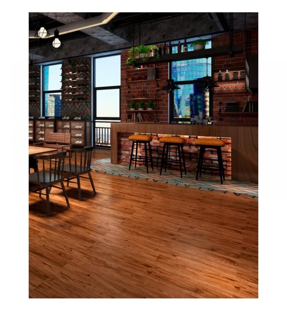 Плитка вінілова самоклеюча 1 шт. Каштан (СВП-002) - фото 3