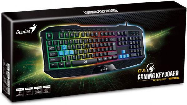 Клавіатура Genius Scorpion K-215 (31310474105) - фото 5 Клавіатура Genius Scorpion K-215 (31310474105) - фото 5