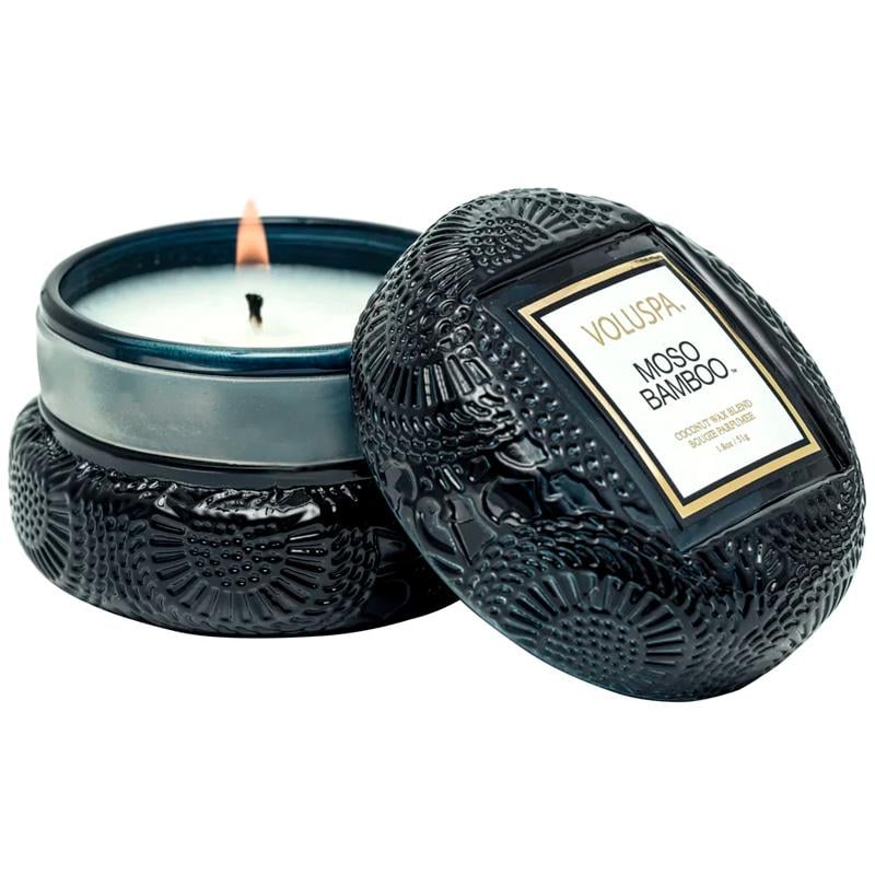 Свеча ароматическая Voluspa Japonica Moso Bamboo 51 г макарон (111002644)