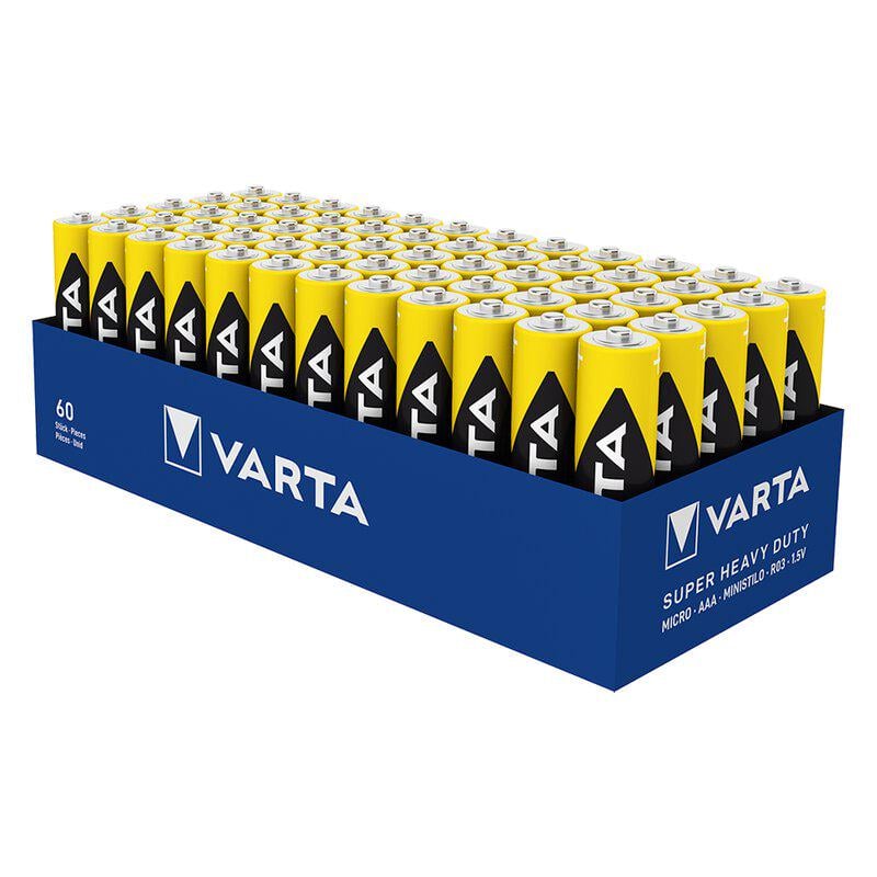 Батарейка Varta Super Heavy Duty AAA/R03 BLI 60 шт.