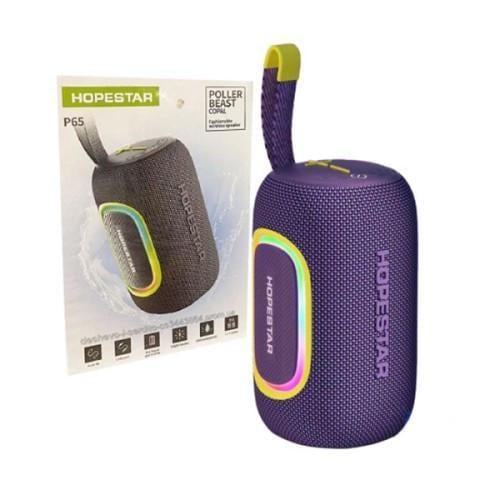 Портативная колонка HOPESTAR P65 с подсветкой Фиолетовый (2845154899)
