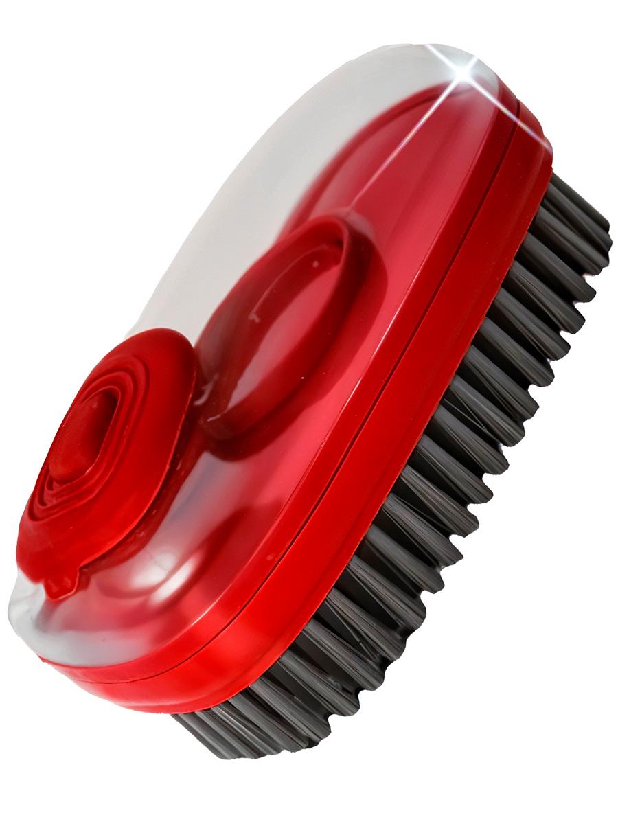 Щетка для мытья посуды BRS 3в1 с дозатором Red (511928214) Щетка для мытья посуды BRS 3в1 с дозатором Red (511928214)