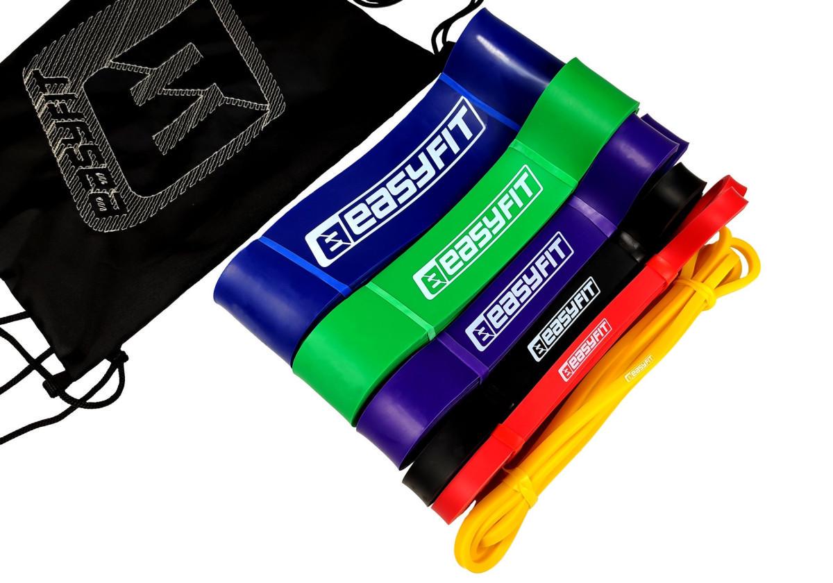 Петлі гумові EasyFit 1-110 кг 6 шт. (EF-1116s) - фото 3 Петлі гумові EasyFit 1-110 кг 6 шт. (EF-1116s) - фото 3