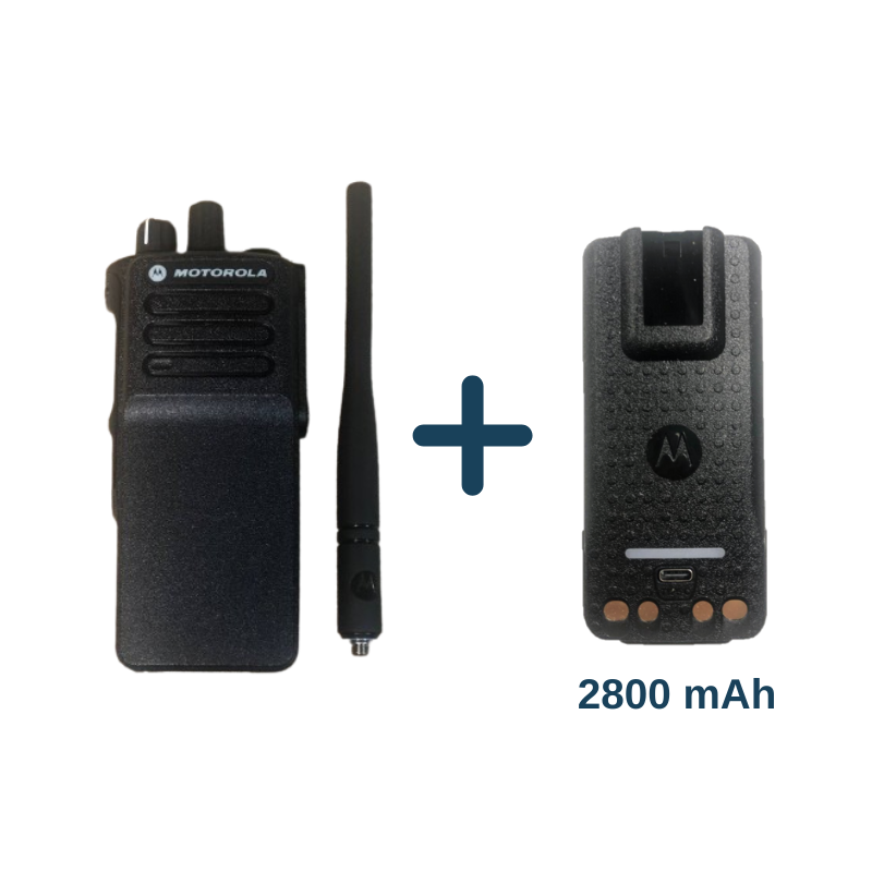 Рация Motorola DP4400E VHF AES 256 и аккумулятор 2800 mAh с type-c (R52) - фото 2 Рация Motorola DP4400E VHF AES 256 и аккумулятор 2800 mAh с type-c (R52) - фото 2
