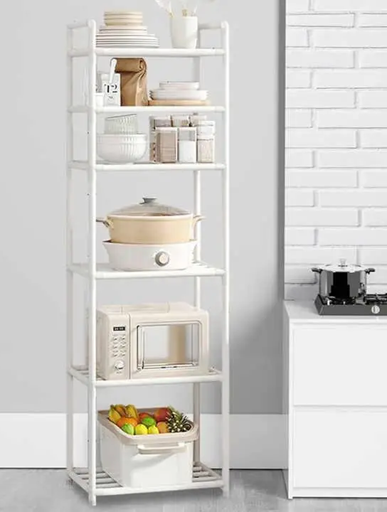 Полиця підлогова YH9909 на 6 ярусів 41x33x180 см (27415544) - фото 4 Полиця підлогова YH9909 на 6 ярусів 41x33x180 см (27415544) - фото 4