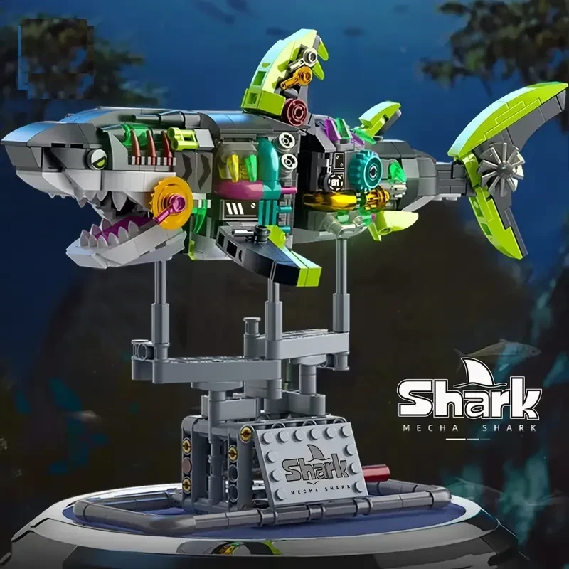 Конструктор Shark Technic Monster 747 деталі (554) - фото 5