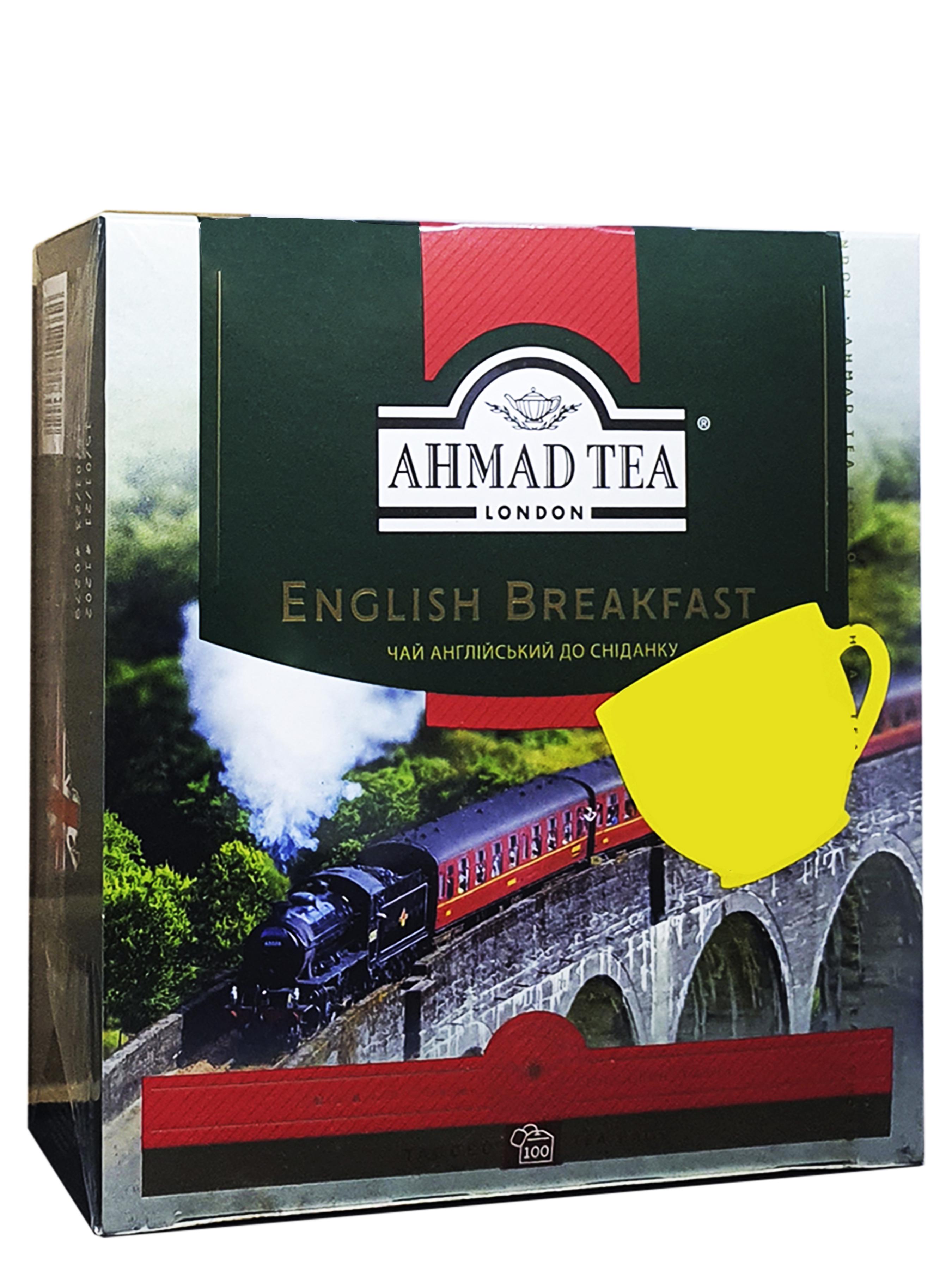 Чай черный Ahmad English Breakfast в пакетиках 100 шт. х 2 г (927)