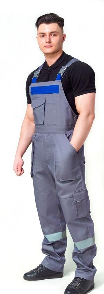 Напівкомбінезон Проспероус саржа р. 48/50 Сірий (13714480)