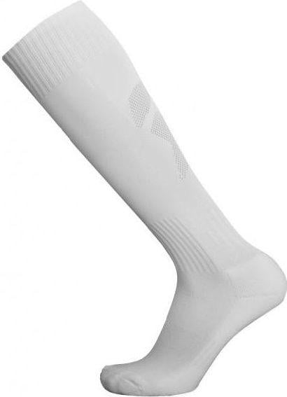 Гетры футбольные с трикотажным носком Europaw CTM-011 р. 41-45 Белый