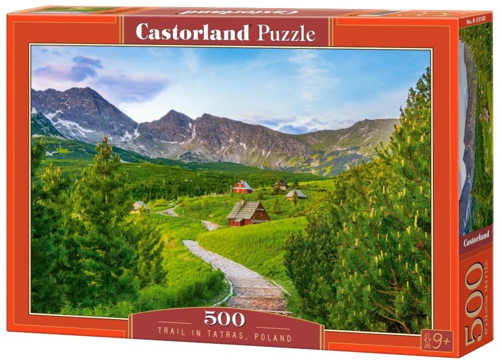 Пазл Castorland Тропа в Татрах Польша 500 дет.
