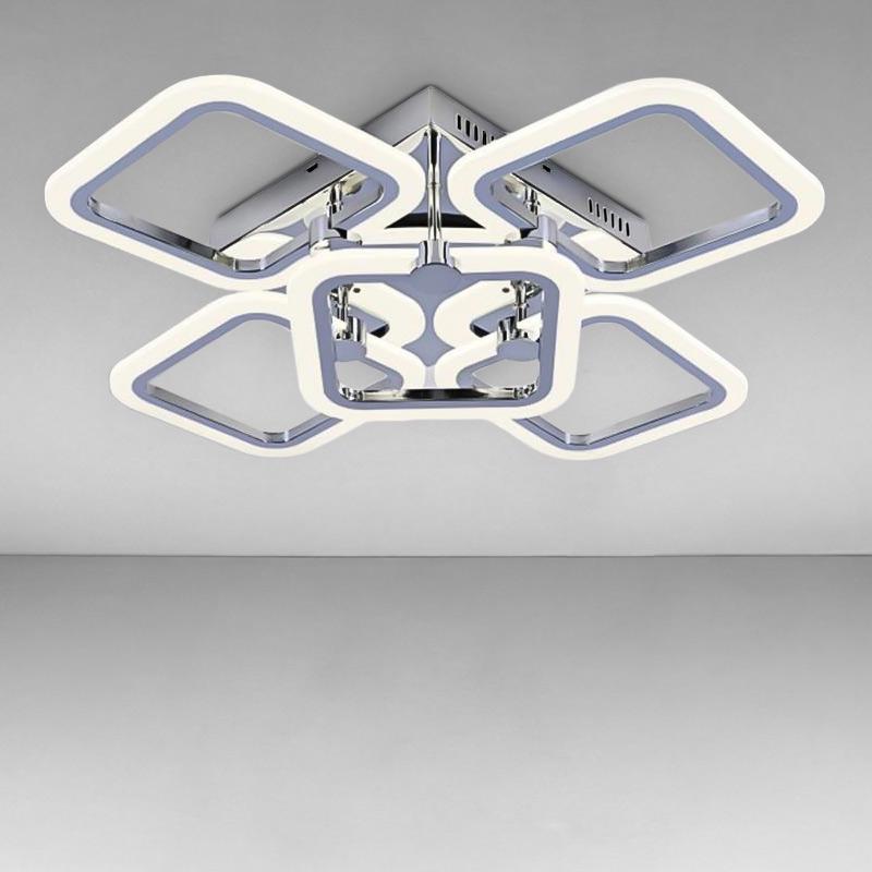 Люстра LED потолочная Light House NM-16003/4+1 CR 120W Хром