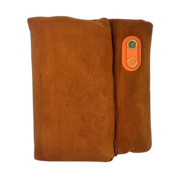 Грілка електрична акумуляторна для рук з графеновим нагрівом м'яка складана USB дисплей