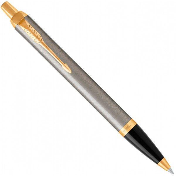 Шариковая ручка Parker IM 17 Brushed Metal - фото 1