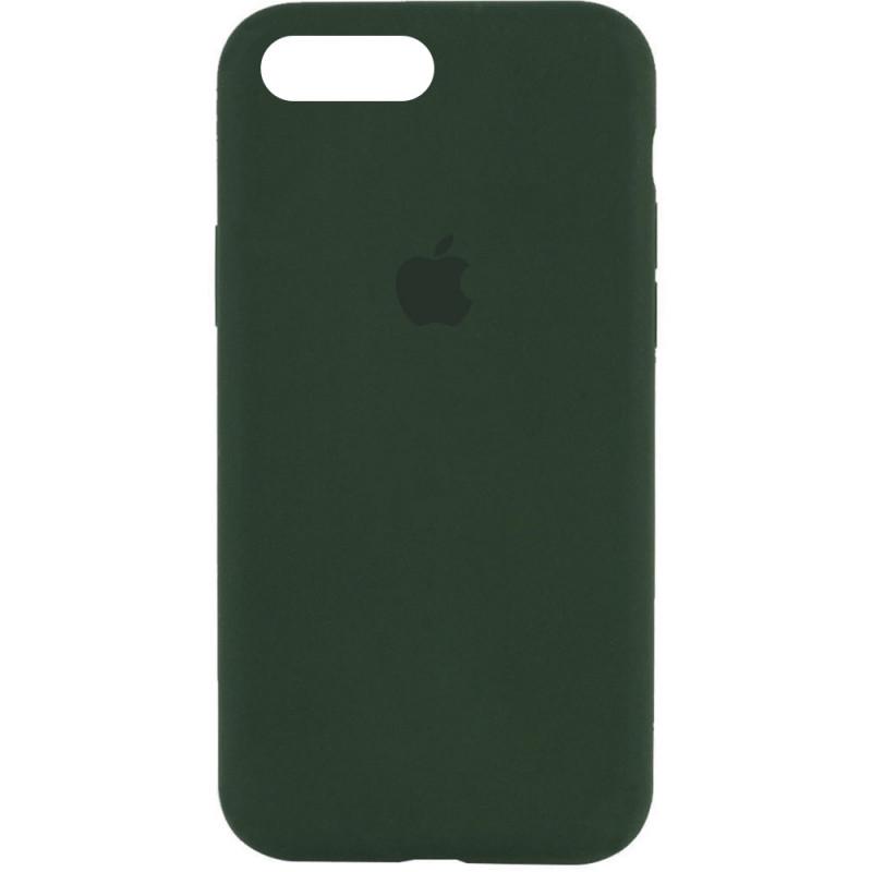 Протиударний чохол Silicone Case Full Protective AA для Apple iPhone 7 plus/8 plus 5.5" Зелений/Cyprus Green