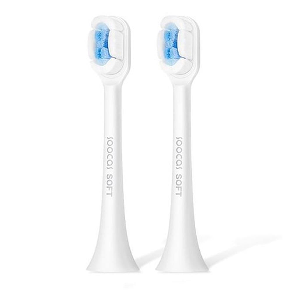 Насадка для зубної електрощітки SOOCAS 2 шт. Soft X1/X3/X5 White