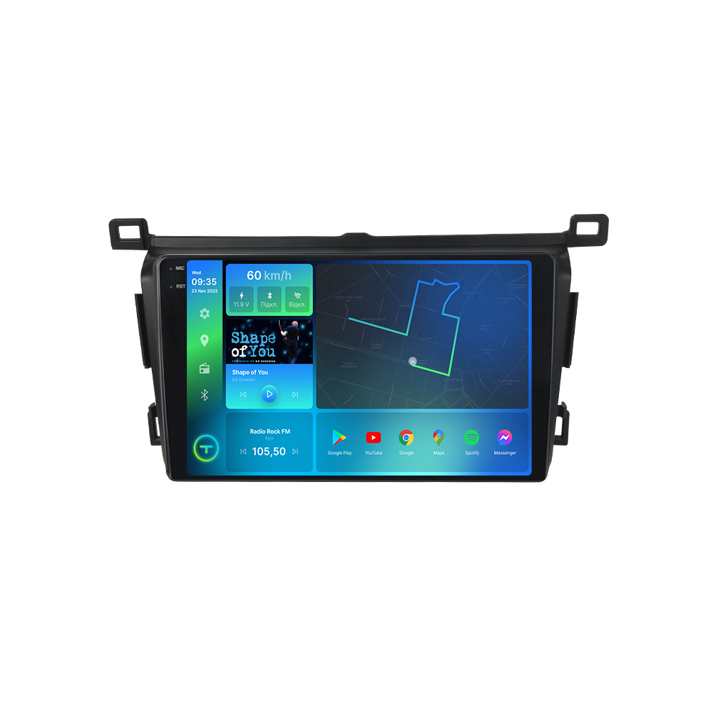 Автомагнитола штатная Torssen 2K F9232 для Toyota Rav4 2013-2018 г. 4G/Carplay/DSP 2/32 GB 9" (202301940)