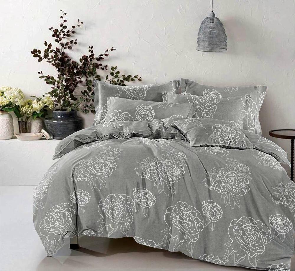 Комплект постельного белья Pretty Цветы полуторный Ранфорс 9615 (DR010415)