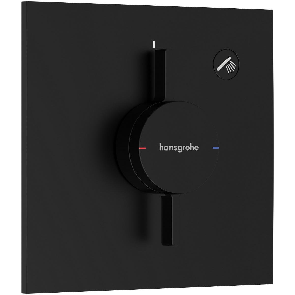 Наружная часть смесителя Hansgrohe DuoTurn E 75617670 Черный (195854)