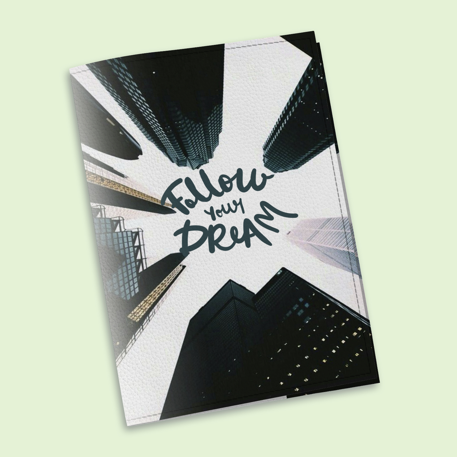 Обложка на паспорт The cover Follow your dream 9,6x13,3 см (902015)