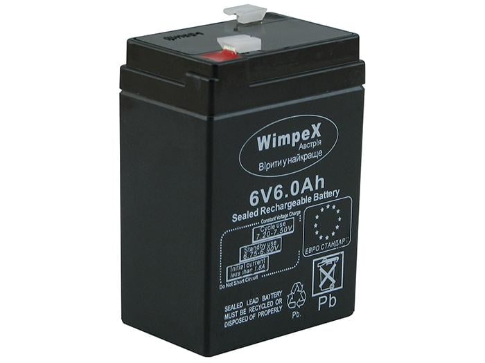Аккумулятор Wimpex 6V6Ah