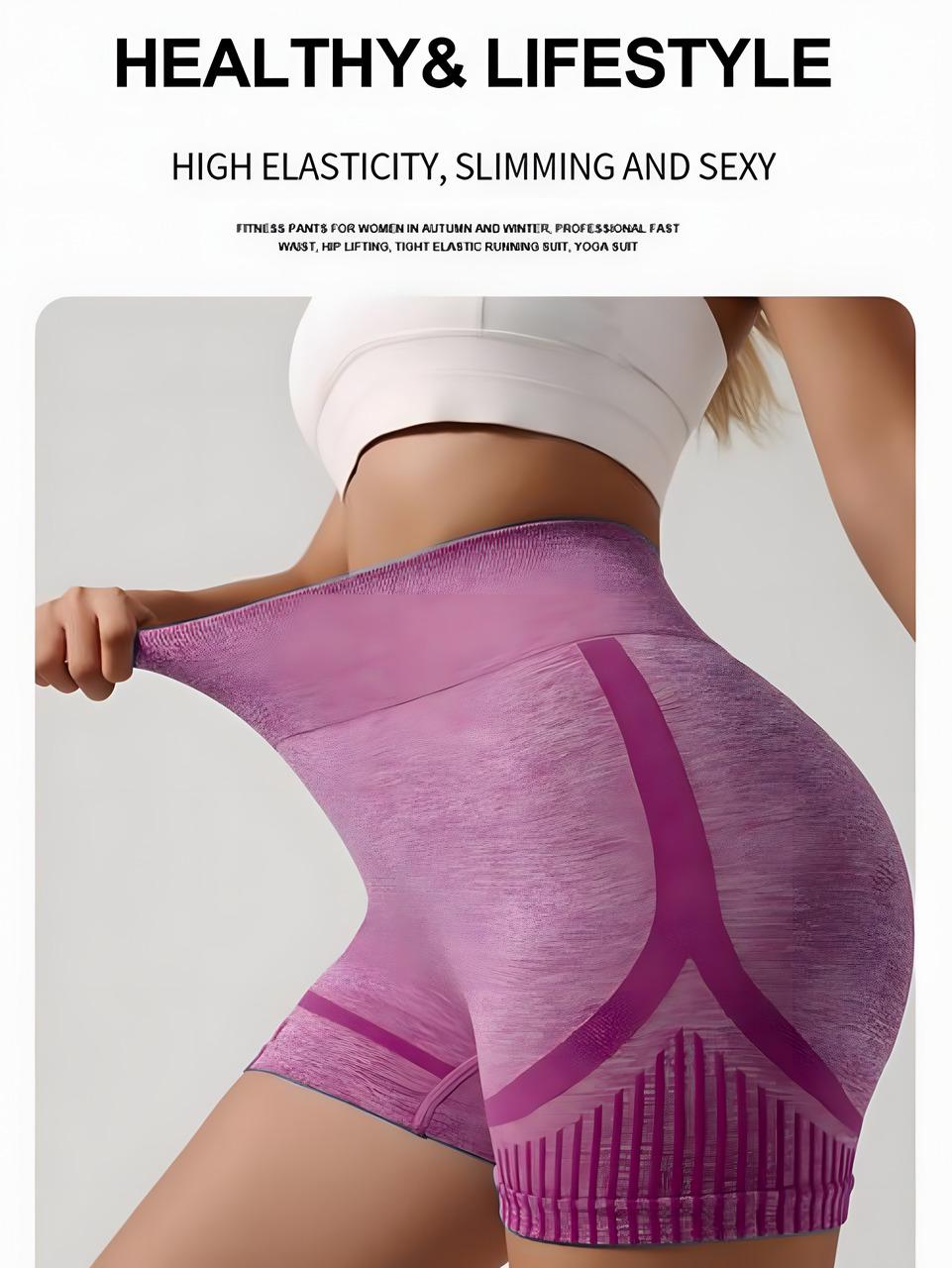 Шорти спортивні жіночі з ефектом пуш-ап S/M Рожевий - фото 6 Шорти спортивні жіночі з ефектом пуш-ап S/M Рожевий - фото 6