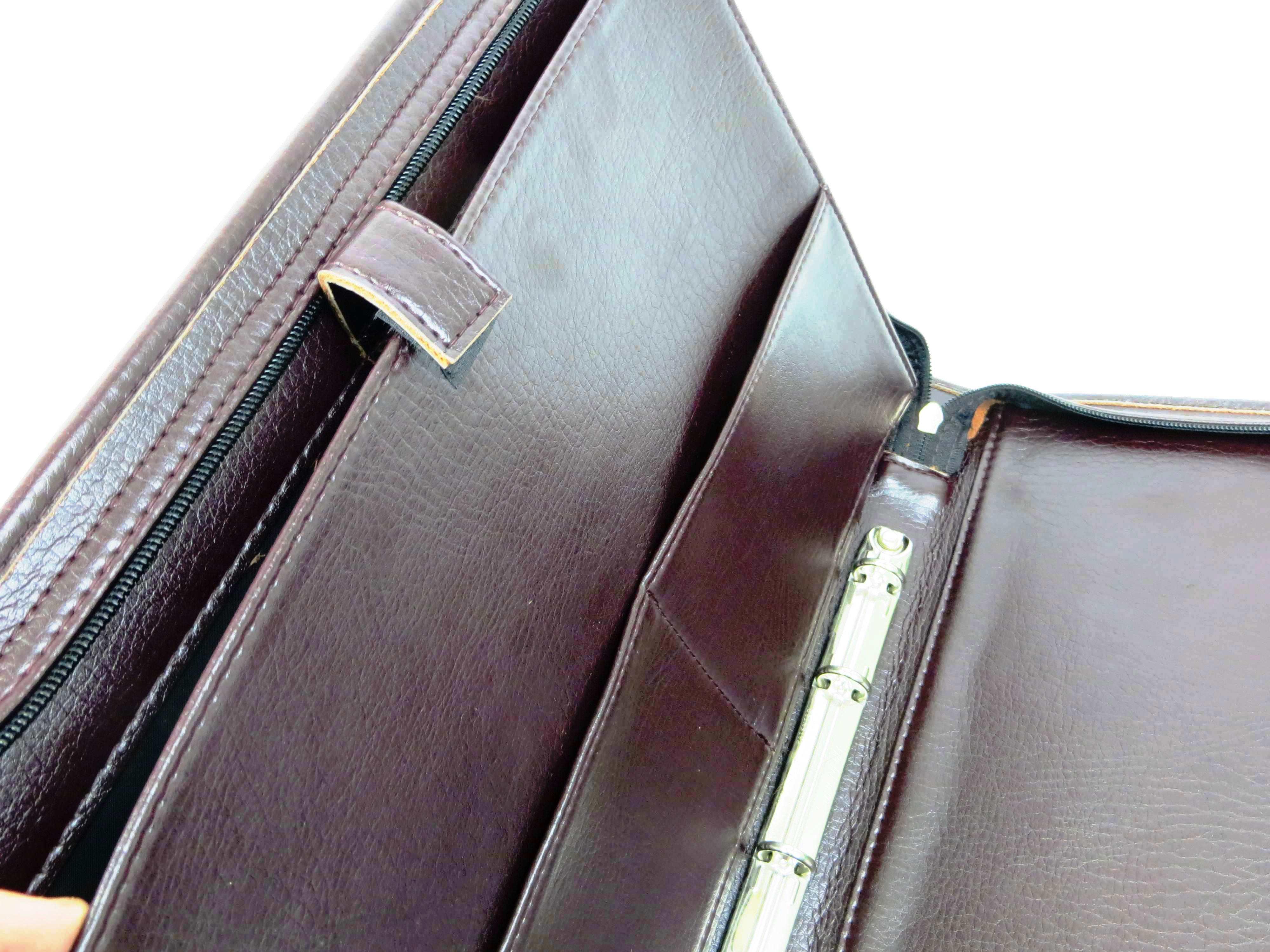 Папка деловая Exclusive для документов из экокожи Бордовый (710800 bordo) - фото 5 Папка деловая Exclusive для документов из экокожи Бордовый (710800 bordo) - фото 5