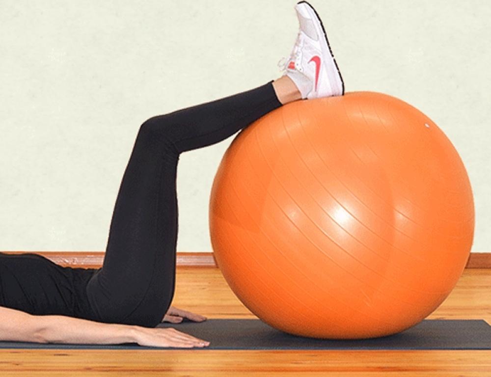 Фитбол LiveUp GYM BALL Оранжевый (LS3221-55o) - фото 2 Фитбол LiveUp GYM BALL Оранжевый (LS3221-55o) - фото 2