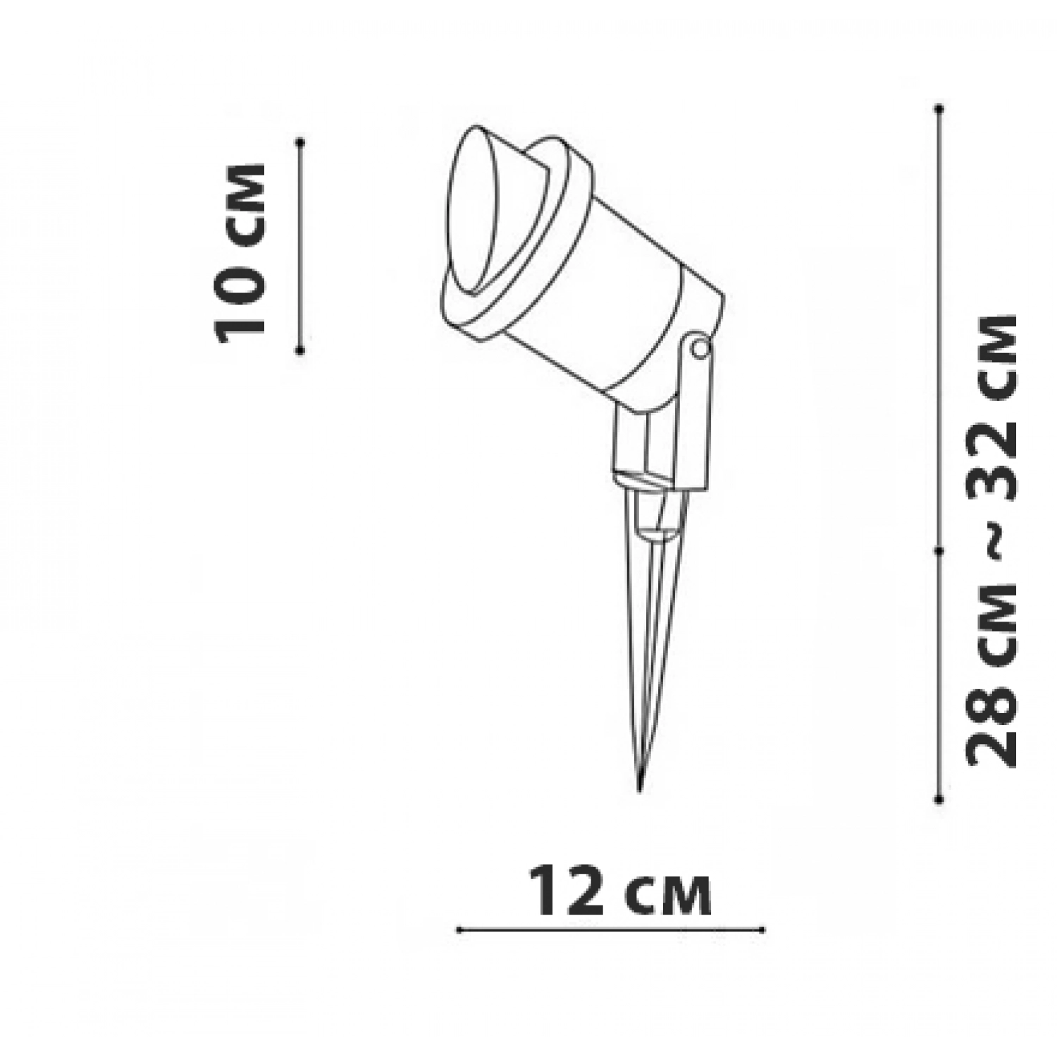 Світильник вуличний Friendlylight Bush FL7000 (24767967) - фото 4